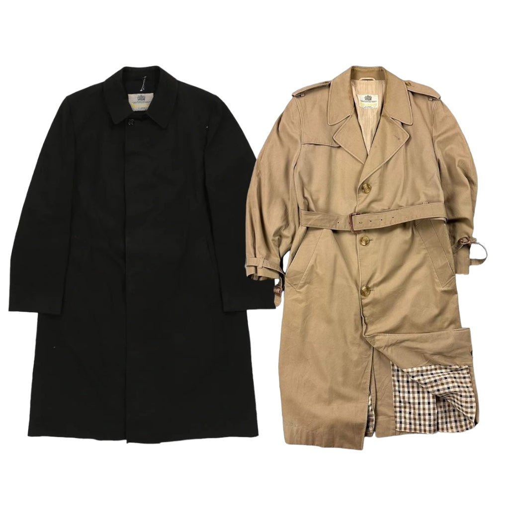 10x AQUASCUTUM TRENCH COATS - The Hub Vintage Wholesale Limited