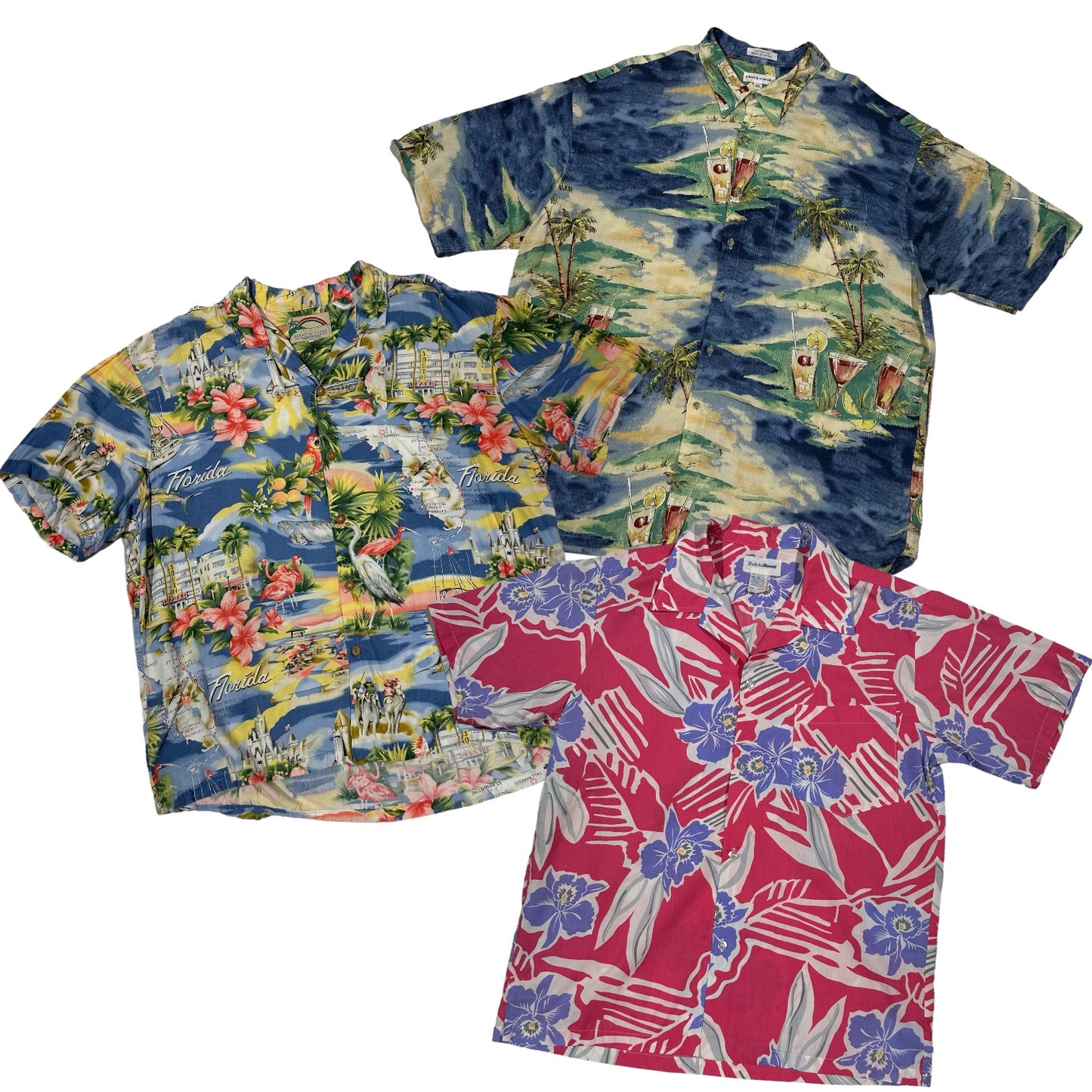 50x HAWAIIAN STYLE SHIRTS