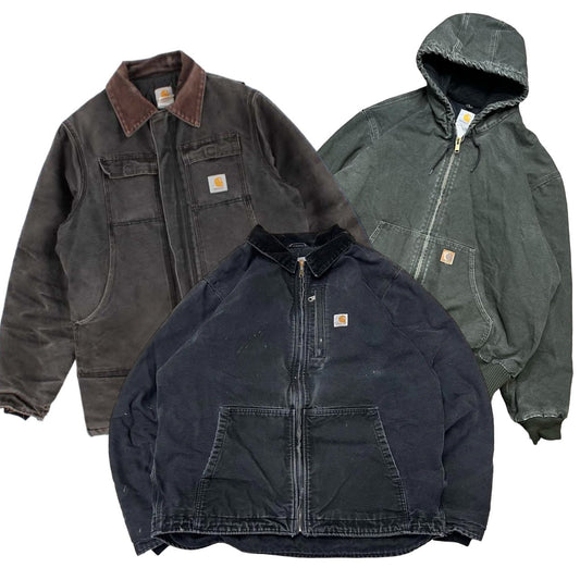 15x CARHARTT JACKETS - The Hub Vintage Wholesale Limited