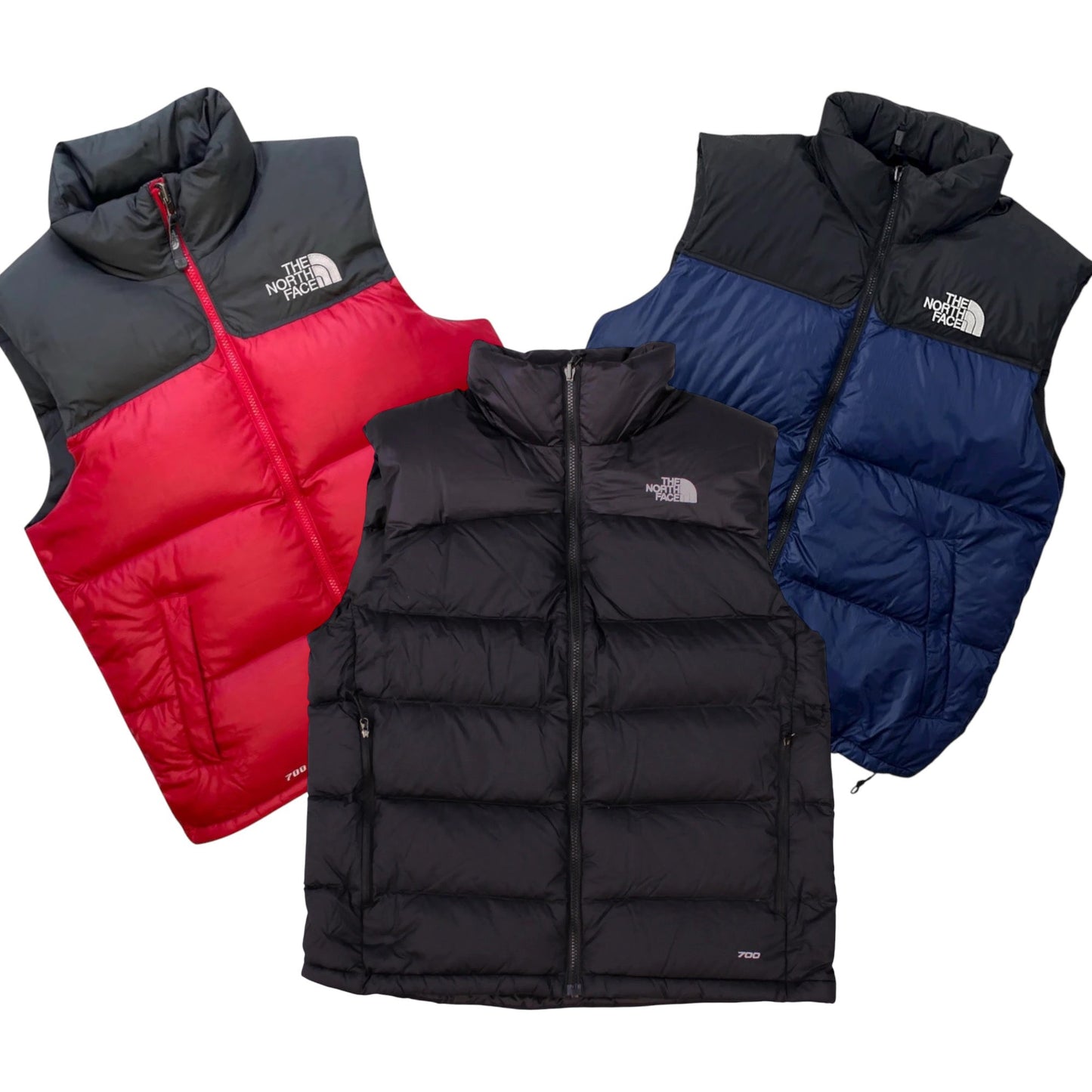 15X THE NORTH FACE 700 GILETS - The Hub Vintage Wholesale Limited