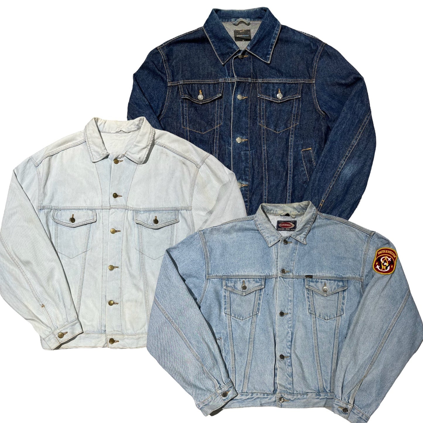 20x DENIM JACKETS - The Hub Vintage Wholesale Limited