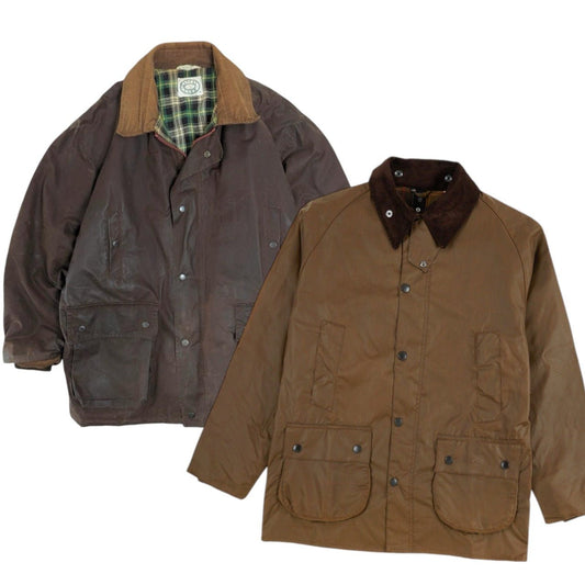 20x WAX JACKETS - The Hub Vintage Wholesale Limited