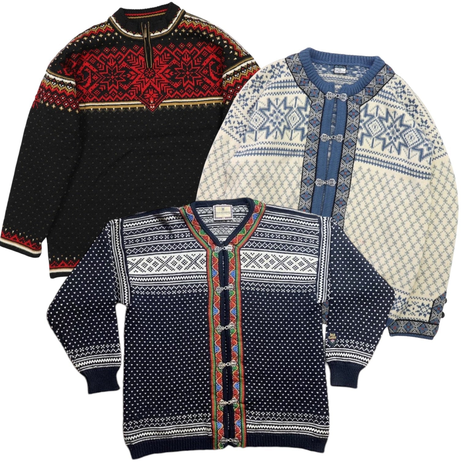 30 x NORDIC KNITWEAR - The Hub Vintage Wholesale Limited