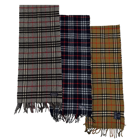 30x BURBERRY SCARF - The Hub Vintage Wholesale Limited