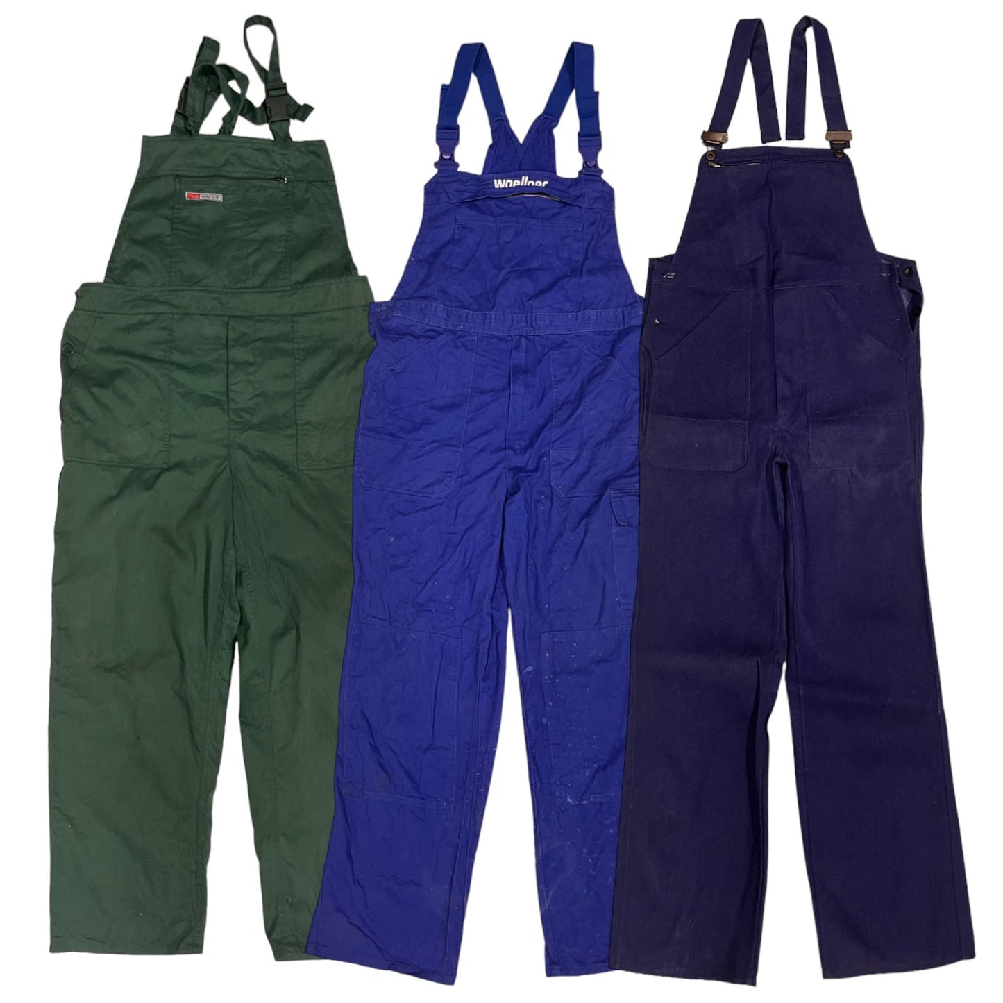 30x FRENCH WORKWEAR DUNGAREES - The Hub Vintage Wholesale Limited