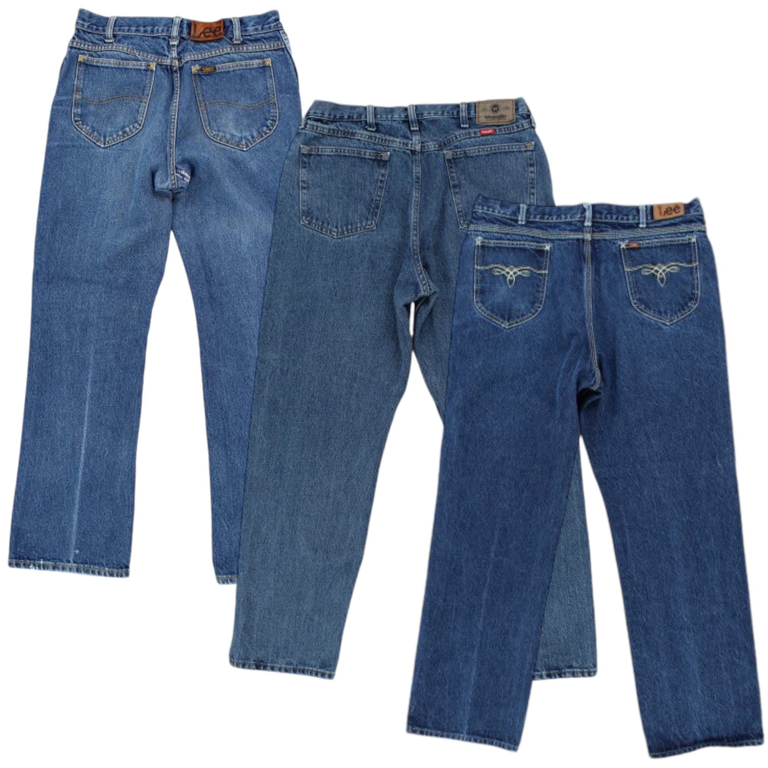 30x LEE WRANGLER JEANS - The Hub Vintage Wholesale Limited