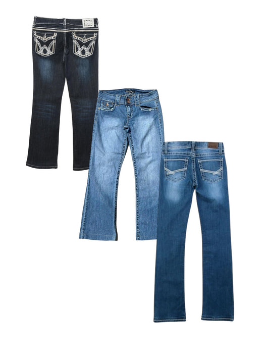 30x Y2K WOMEN’S JEANS - The Hub Vintage Wholesale Limited