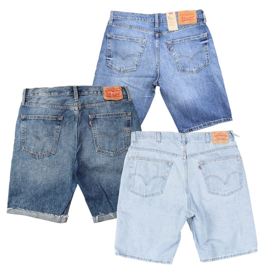 40x LEVIS DENIM SHORTS - The Hub Vintage Wholesale Limited