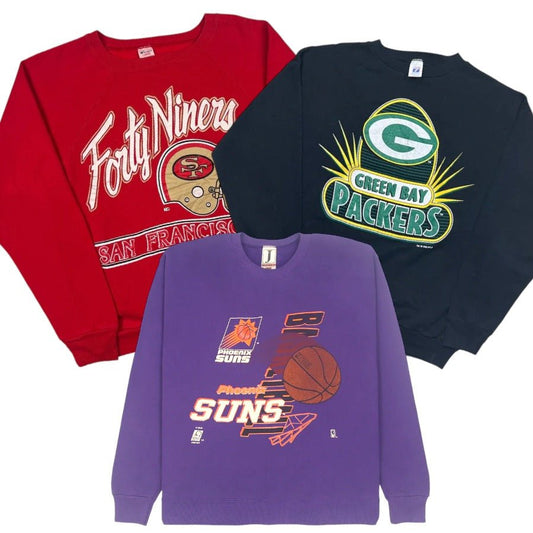 40x PRO SPORTS USA SWEATSHIRTS - The Hub Vintage Wholesale Limited