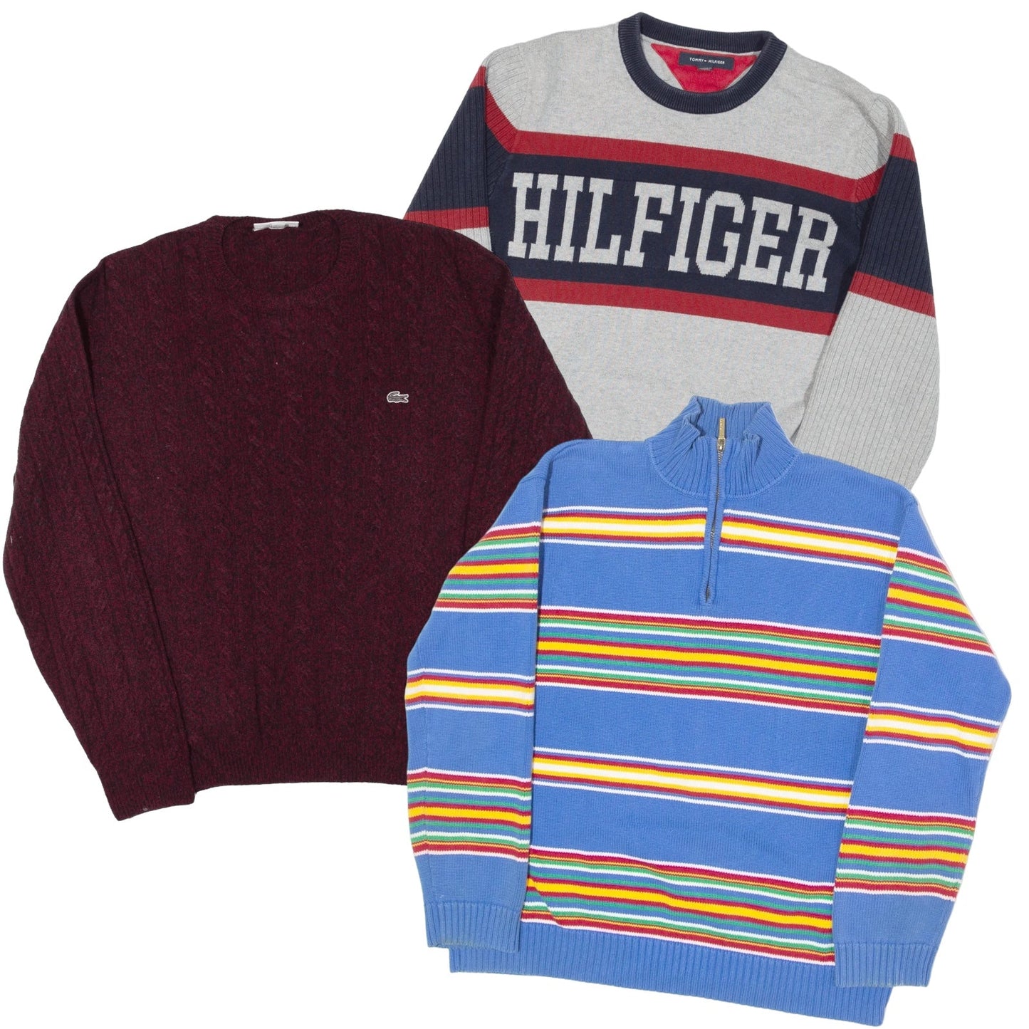 40x TOMMY/POLO/LACOSTE KNITWEAR - The Hub Vintage Wholesale Limited