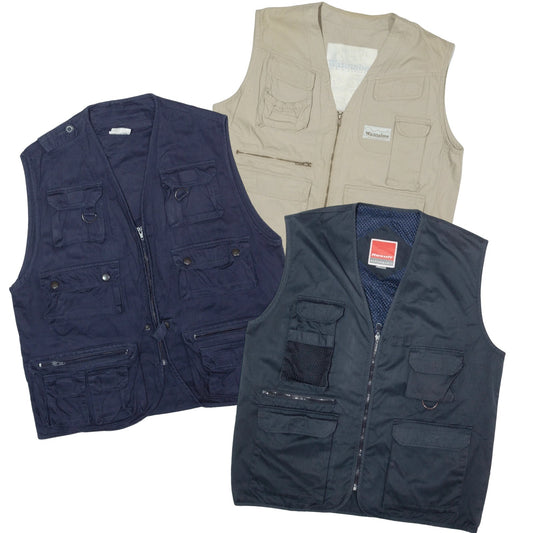 40x UTILITY VESTS - The Hub Vintage Wholesale Limited