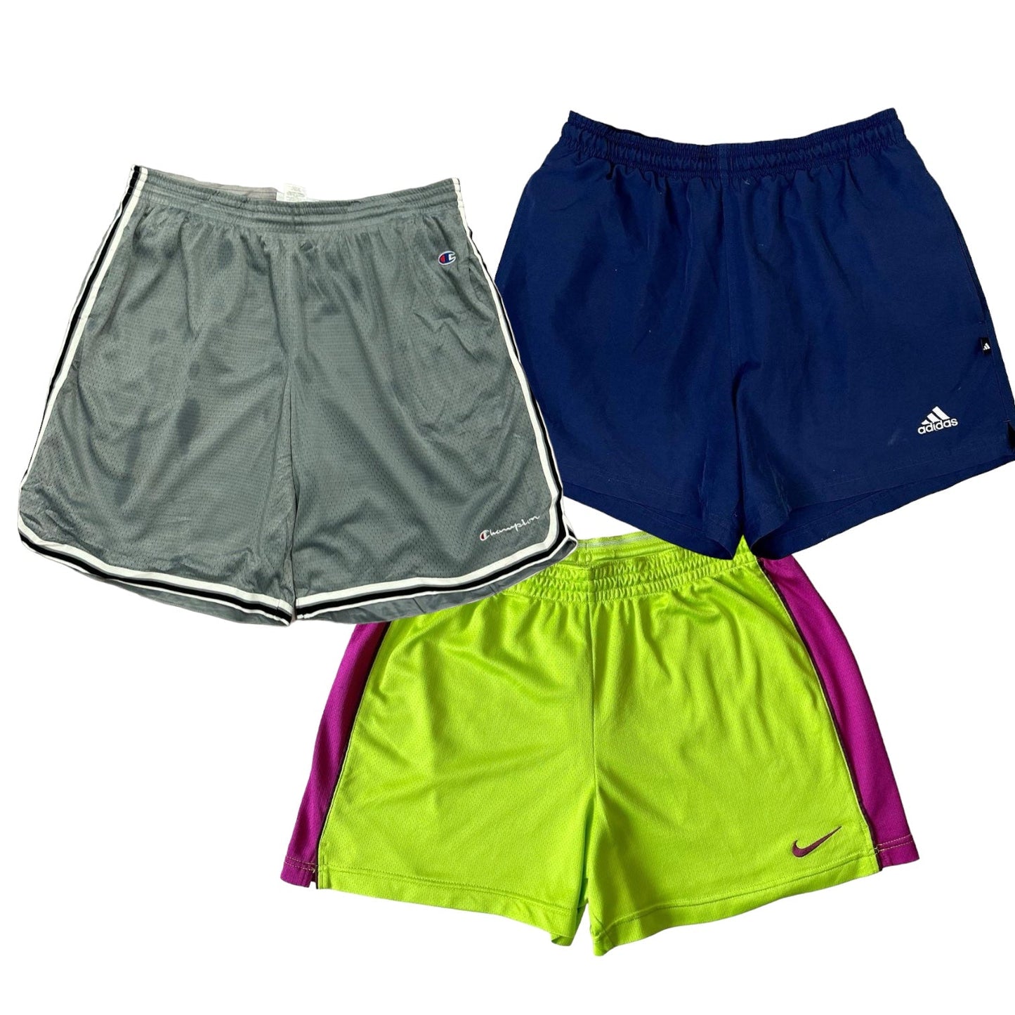 50 x BRANDED SPORTS SHORTS - The Hub Vintage Wholesale Limited