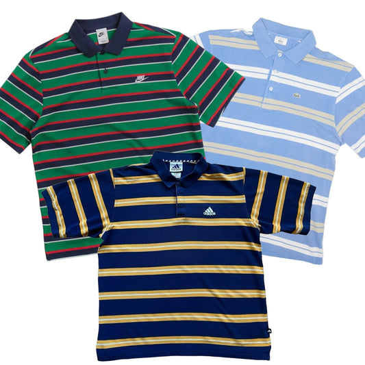 50x BRANDED POLO SHIRTS - The Hub Vintage Wholesale Limited