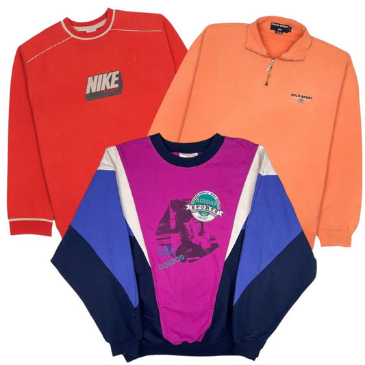 50x PREMIUM BRANDED SWEATSHIRTS - The Hub Vintage Wholesale Limited