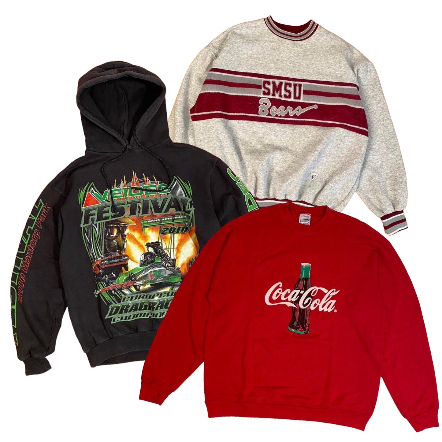 50x USA GRAPHIC SWEATSHIRTS - The Hub Vintage Wholesale Limited