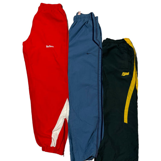 30x BRANDED NYLON TRACK PANTS