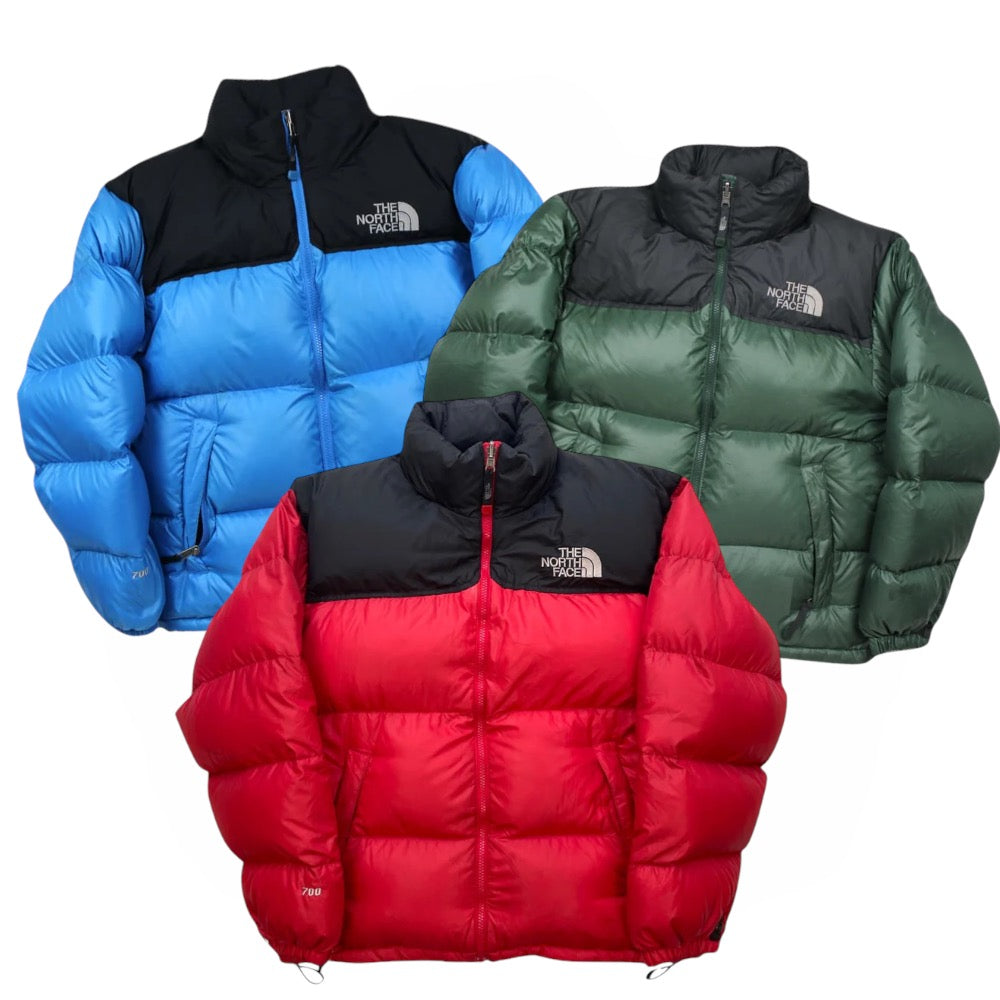 15x THE NORTH FACE 700 PUFFERS