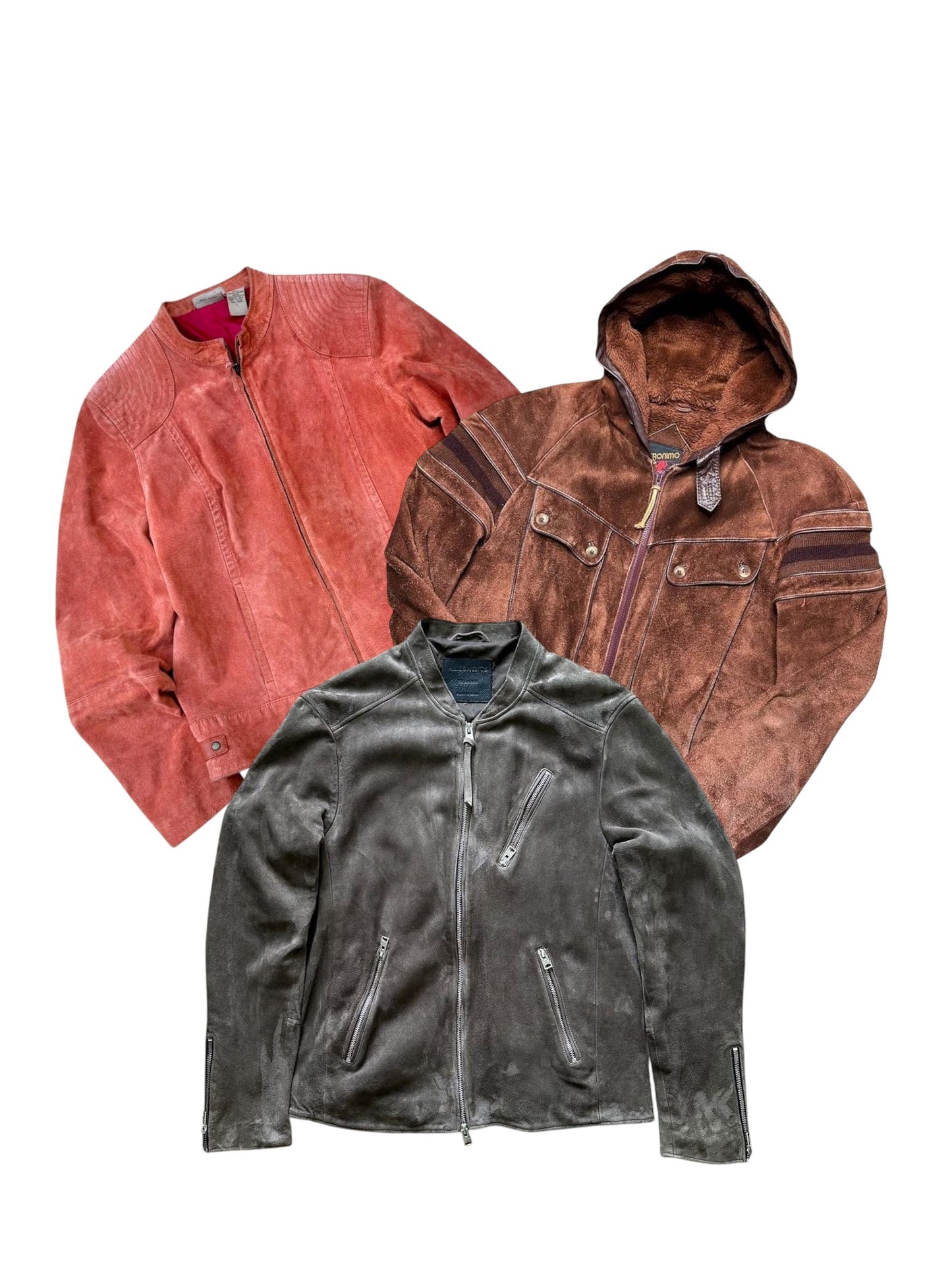 10x WOMENS SUEDE JACKETS