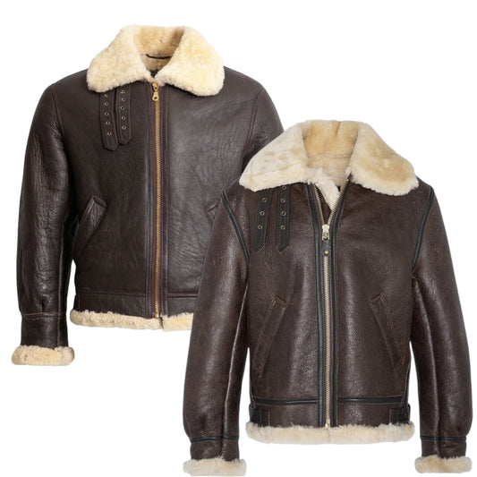 10x B3 LEATHER BOMBER JACKETS