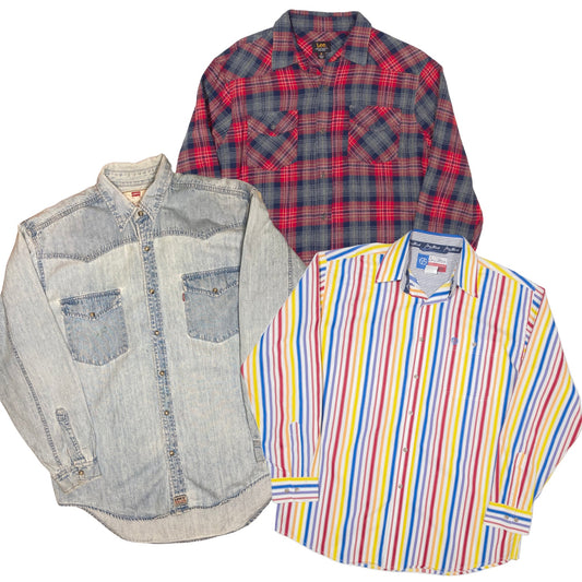 50x LEVIS LEE WRANGLER SHIRTS