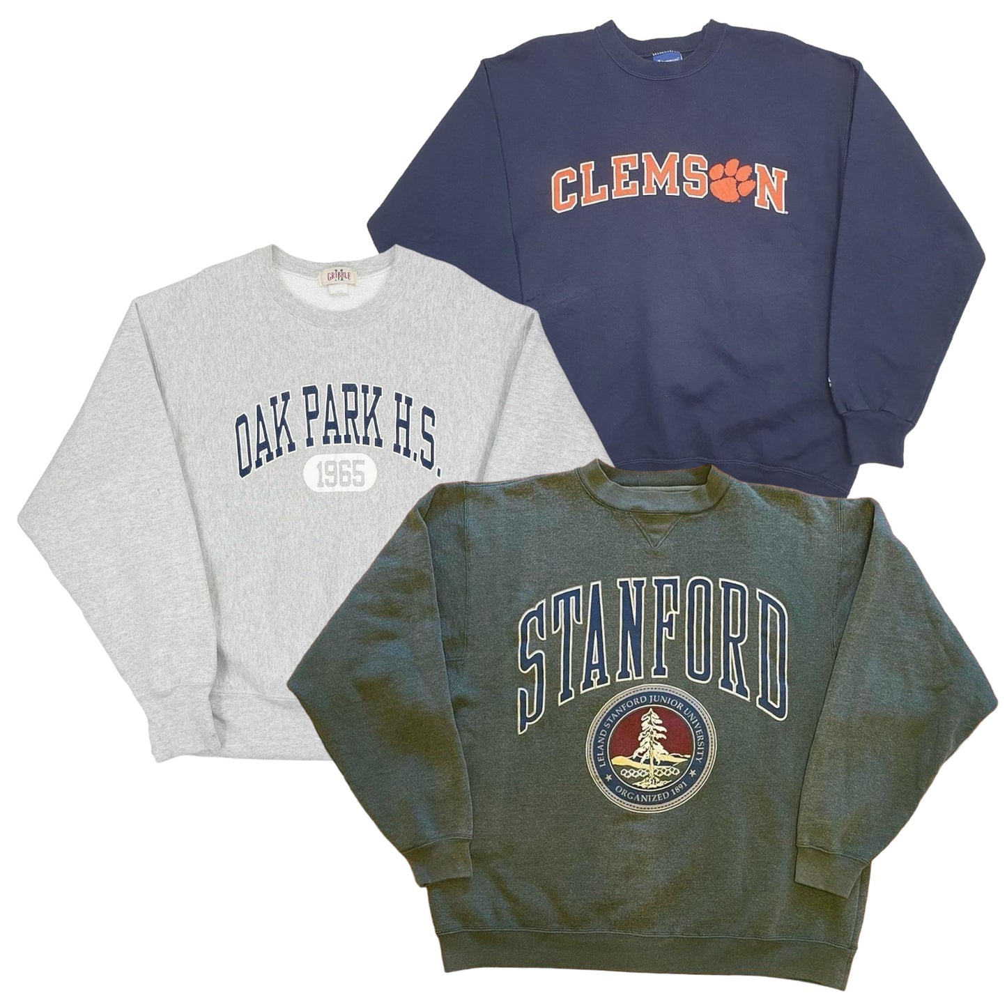 50x USA COLLEGE SWEATSHIRTS