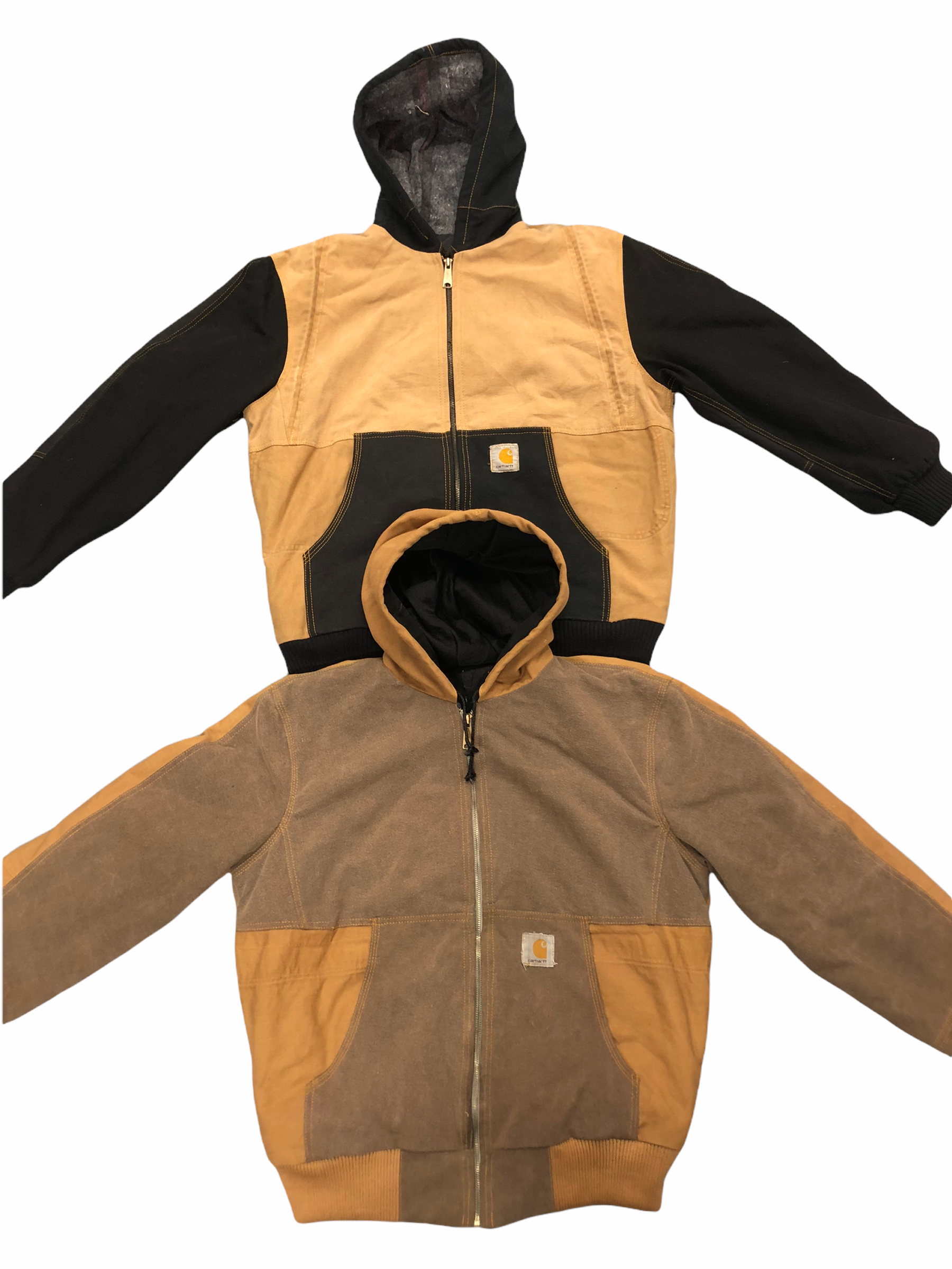 carhartt rework hoodid jacket, Vintage Wholesale Marketplace